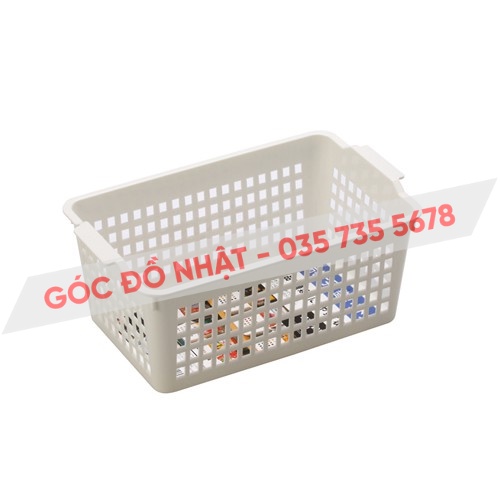 Giỏ nhựa đựng đồ Inomata cỡ trung nội địa Nhật Bản