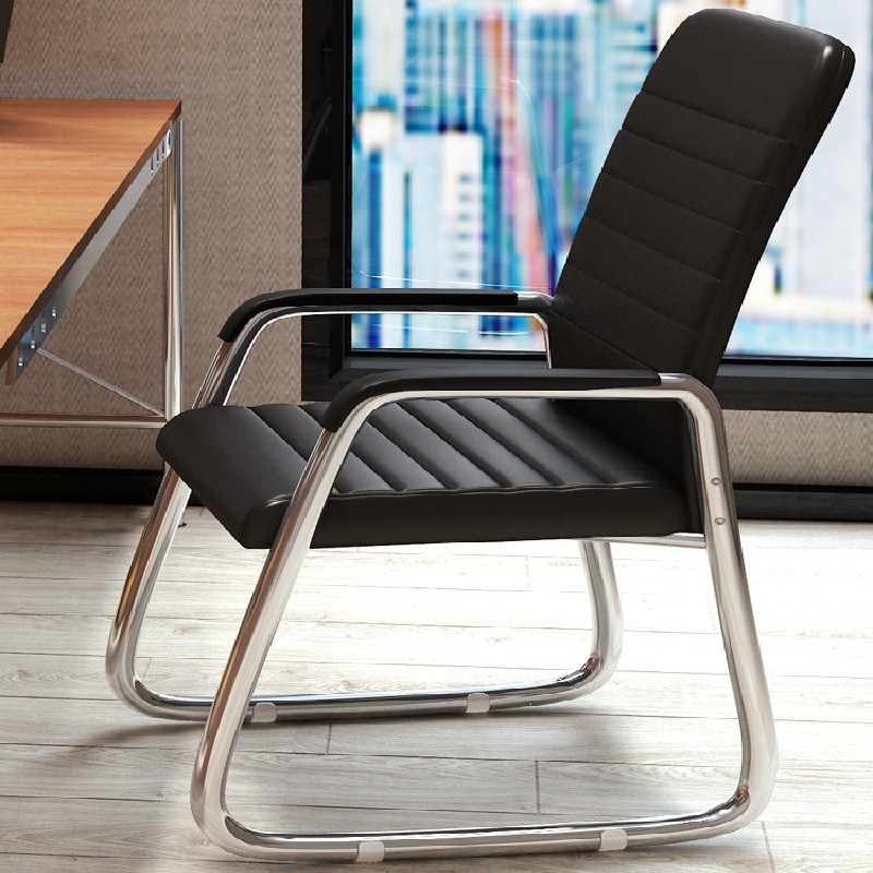 Ghế văn phòng bọc da, chân quỳ GRS-0056 | BigBuy360 - bigbuy360.vn