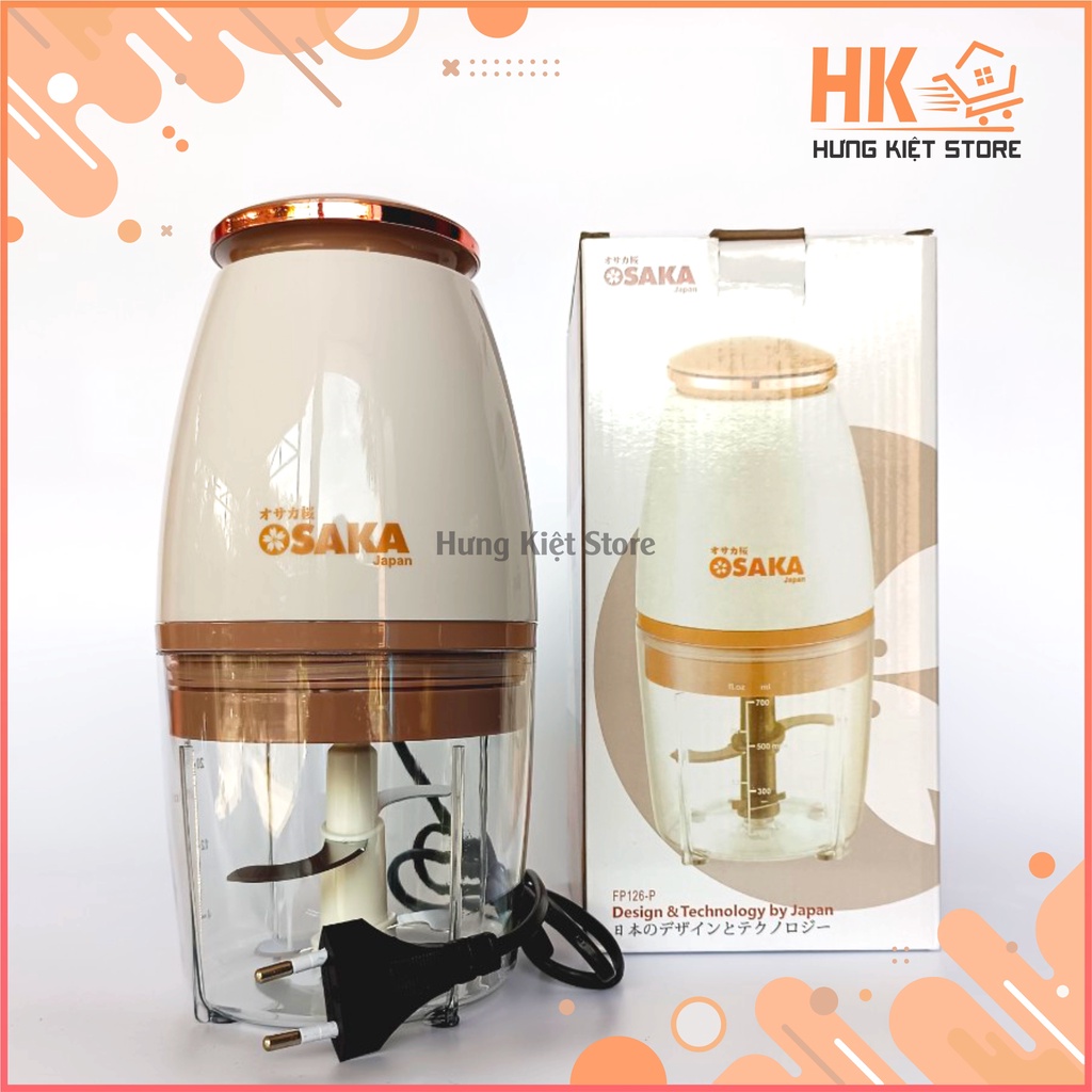 ✅ Máy Xay Đa Năng Tiện Dụng OSAKA Nắp Đồng, Xay thịt, Sinh Tố Tại Nhà - Hungkietstore