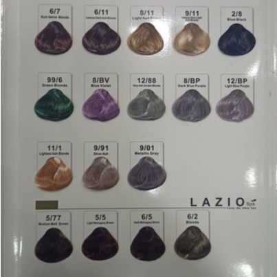Màu Nhuộm Tóc Chuẩn Hãng LAZIO 100ml