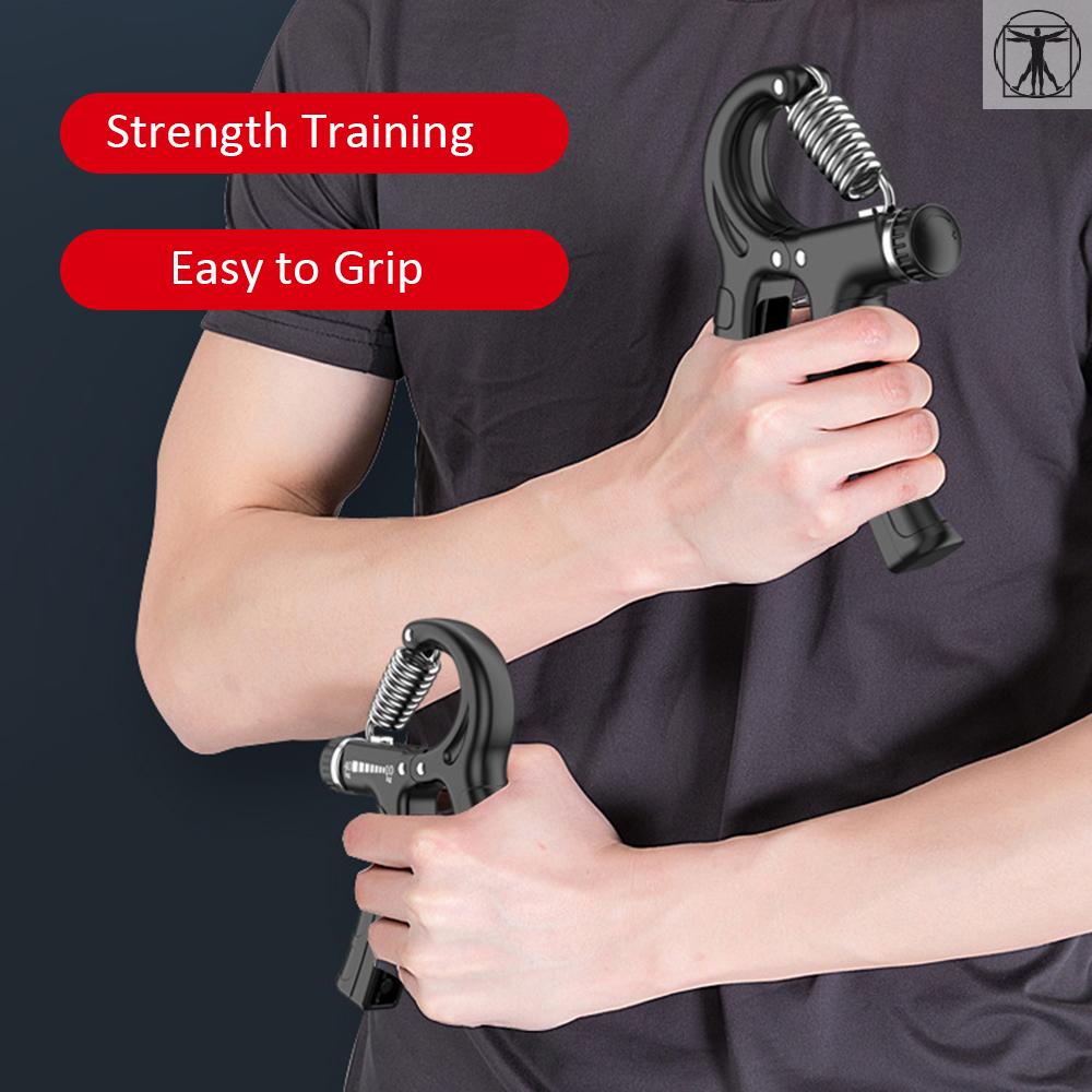 Hand Gripper Adjustable Resistance Hand Grip Strength Trainer Fingers Wrist Forearm Exerciser Workout Gear Home   Gym Exercise Equipment