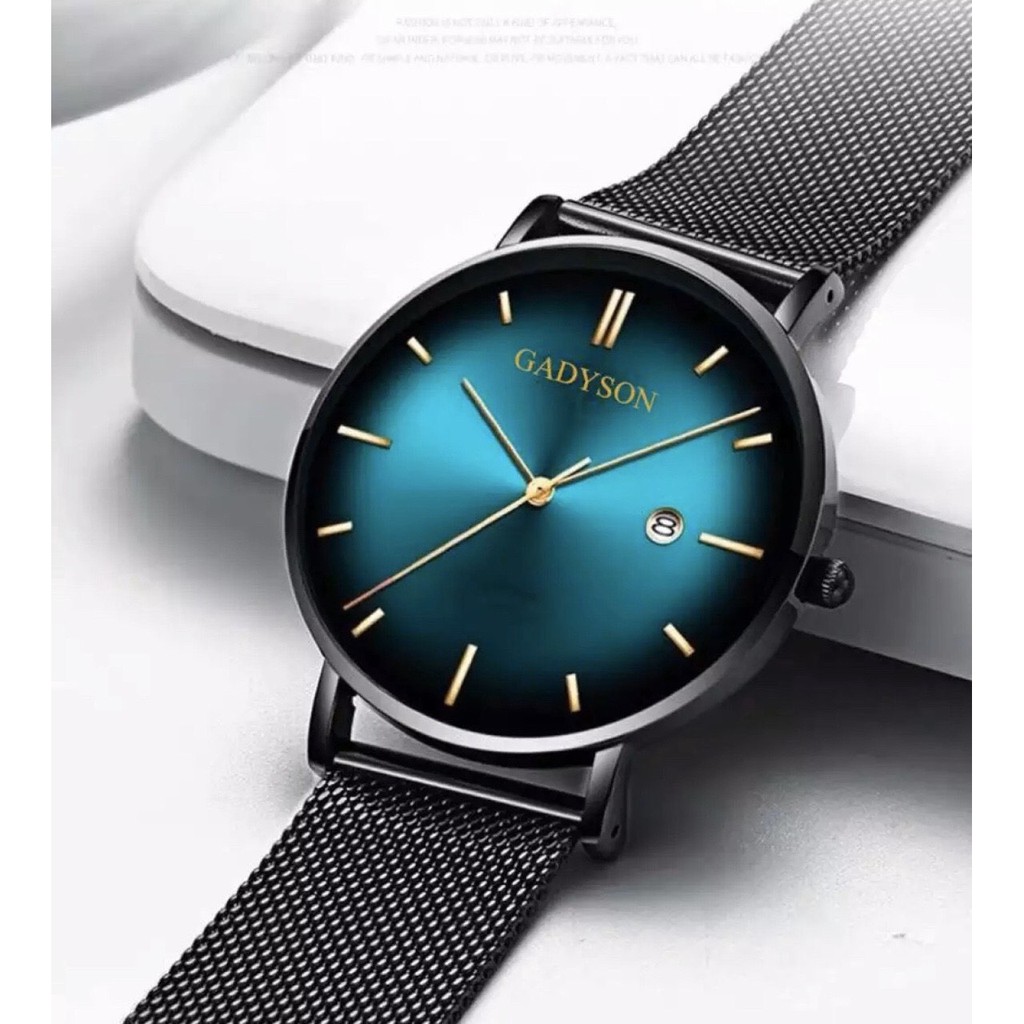 Đồng hồ nam GADYSON dây thép nhuyễn tuyệt đẹp, kiểu dáng thời trang, lịch lãm ( Mã: AGDS ) | BigBuy360 - bigbuy360.vn