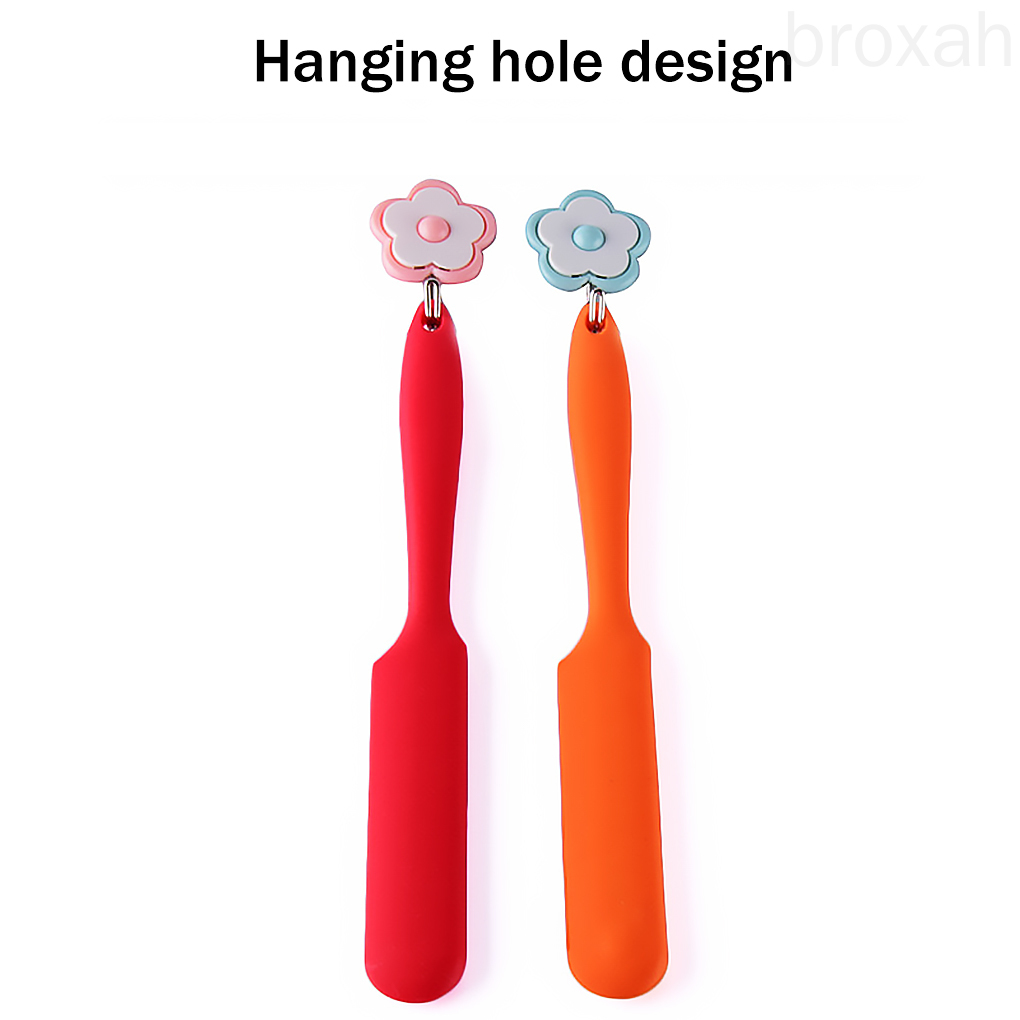 Muỗng silicon chịu nhiệt tốt chuyên dụng để trộn bột làm bánh tiện dụng