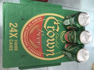 Bia Crown - Thùng 24 lon 330ml