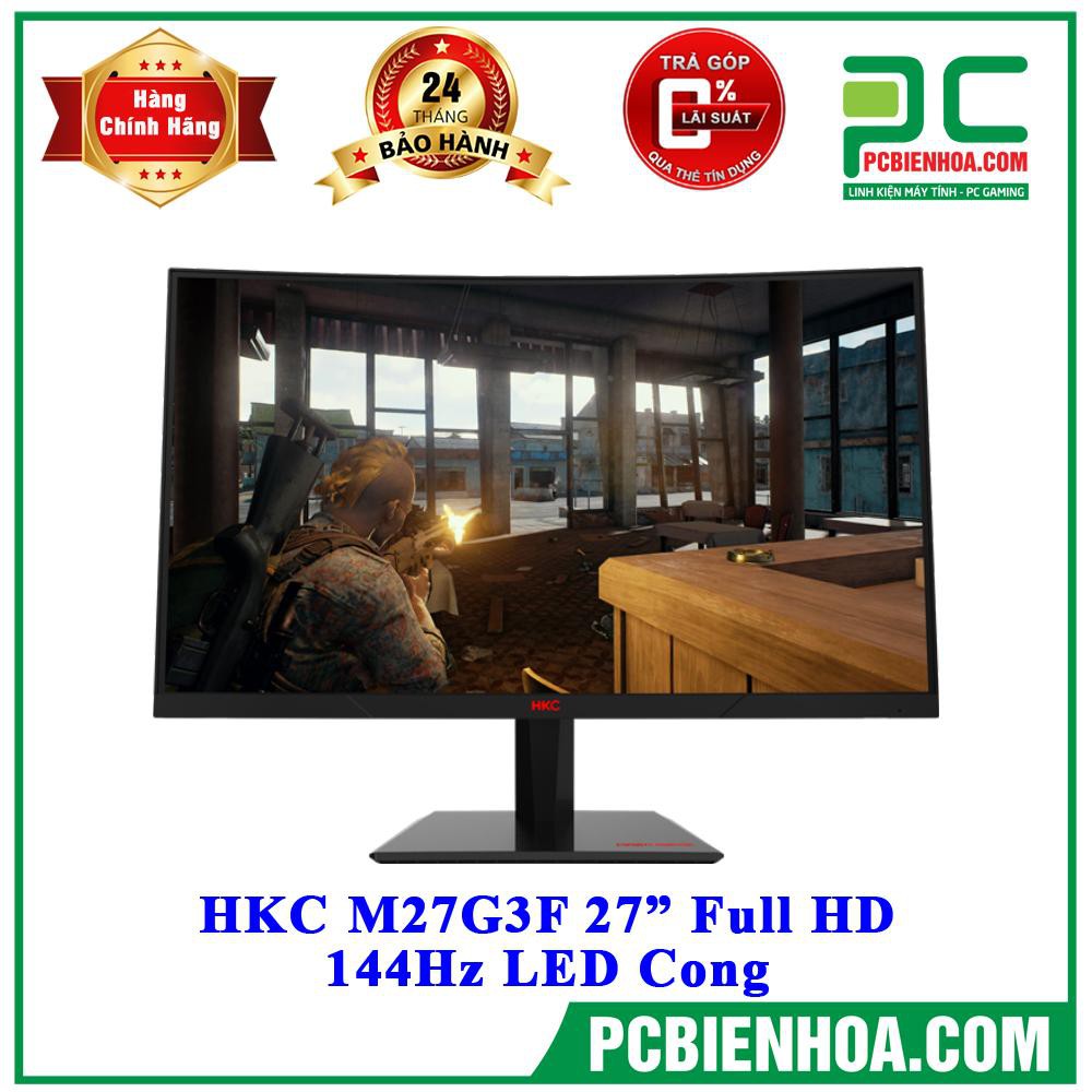 Siêu phẩm Màn hình HKC M27G3F 27inch Full HD 144GHz - Màn hình Led cong (Sản phẩm lý tưởng cho gamenet)