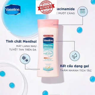Gel Dưỡng Thể Dịu Mát Trắng Da Vaseline Fresh & Fair - [Coco