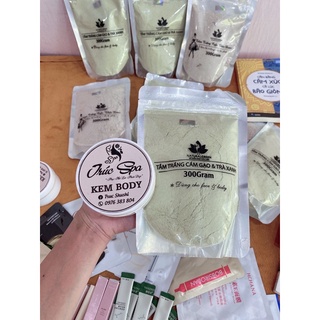 Kem body siêu trắng 150ml & ủ trắng cà phê 300g trúc spa