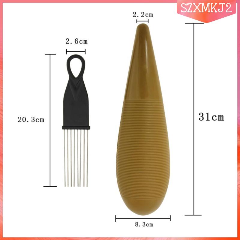 Bộ Nhạc Cụ Guiro Bằng Nhựa Chuyên Nghiệp szxmkj2
