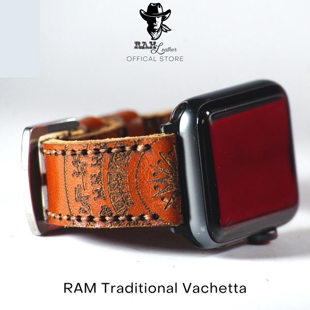 Dây Đồng Hồ Thủ Công Da Bò RAM Leather Italia Veg Vachetta Trống Đồng Việt Nam Bền Đẹp