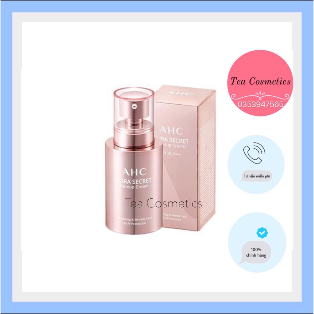 Kem Dưỡng Trắng Da Ahc Aura Secret Tone Up Cream