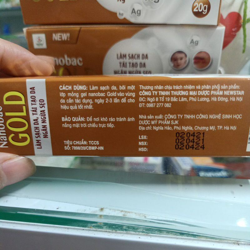 Kem bôi trị zola,thủy đậu,kiến ba khoang ,tái tạo da màu lành vết thương từ nano bạc