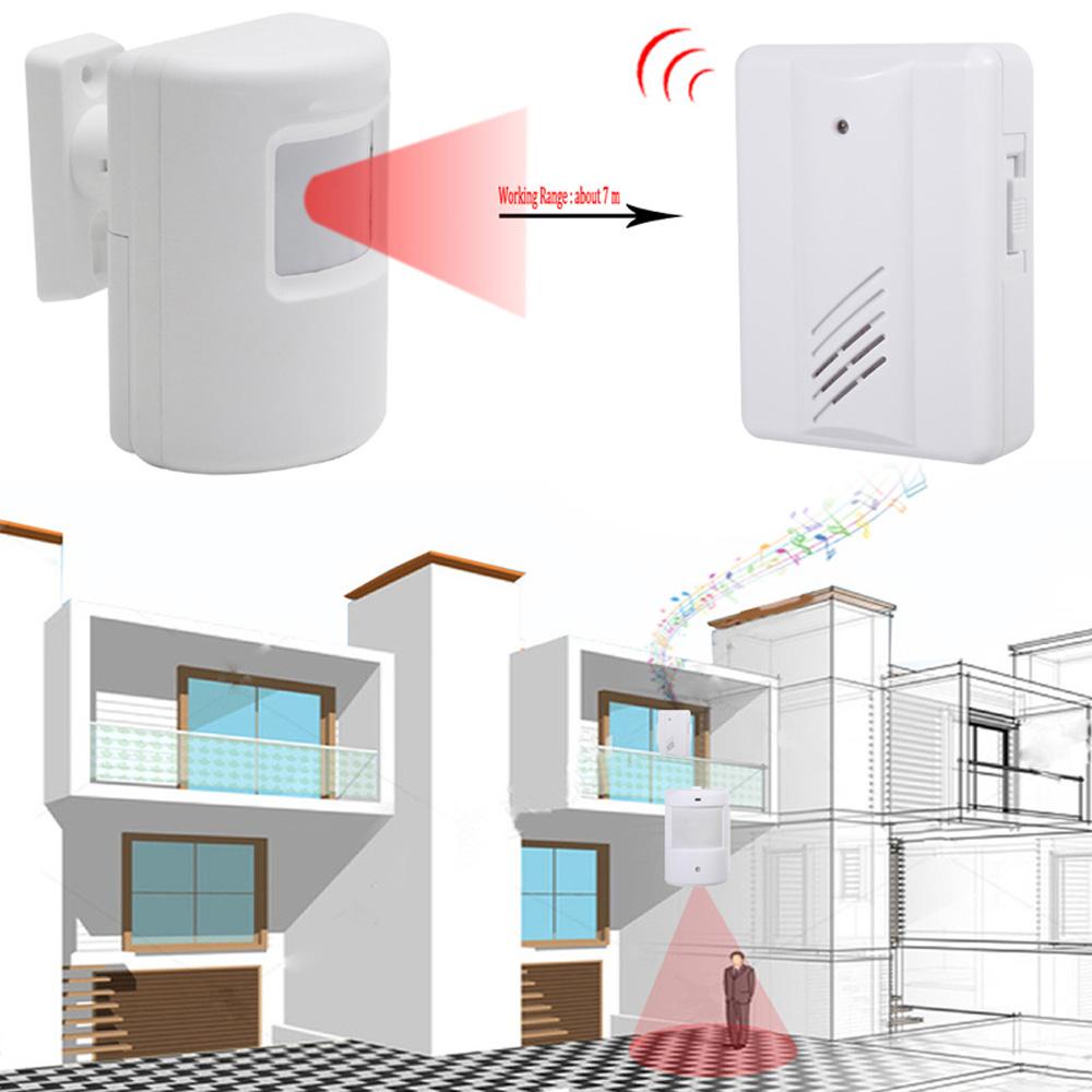 Chuông Cửa Không Dây Báo Động Cho Cửa Ra Vào / Garage
