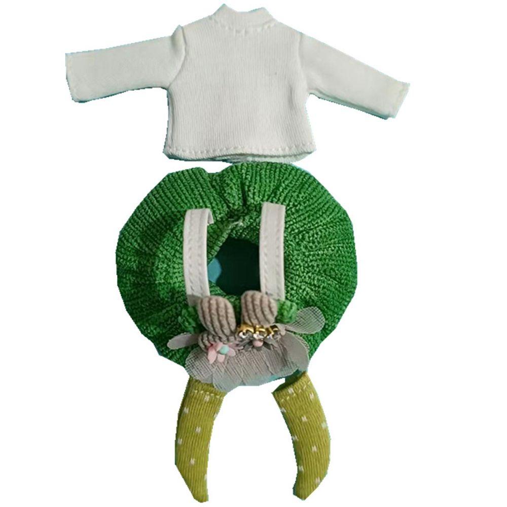 Quần Yếm Cotton Màu Cầu Vồng Cho Búp Bê Tỉ Lệ 1 / 12