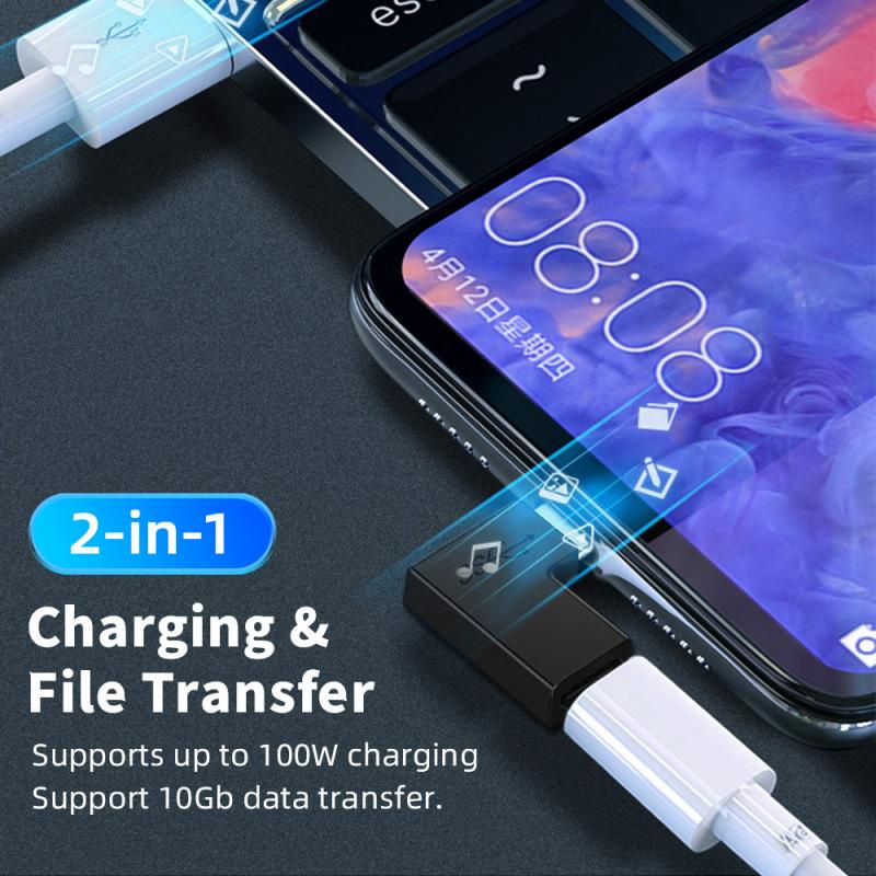 Đầu chuyển đổi Ankndo USB 3.1 Type C 10 Gbps USB chuyên dụng cho laptop / máy tính bảng / điện thoại