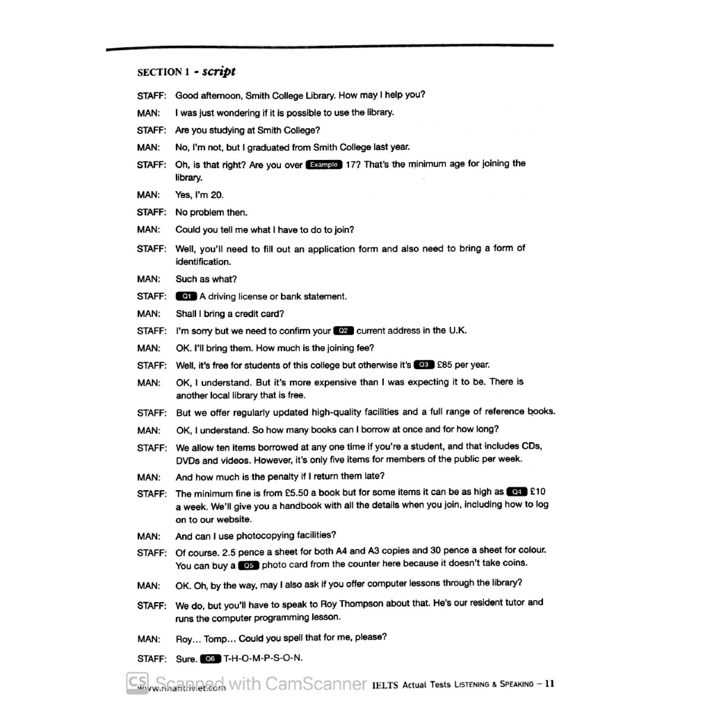 Sách - IELTS Actual Tests_Listening & Speaking