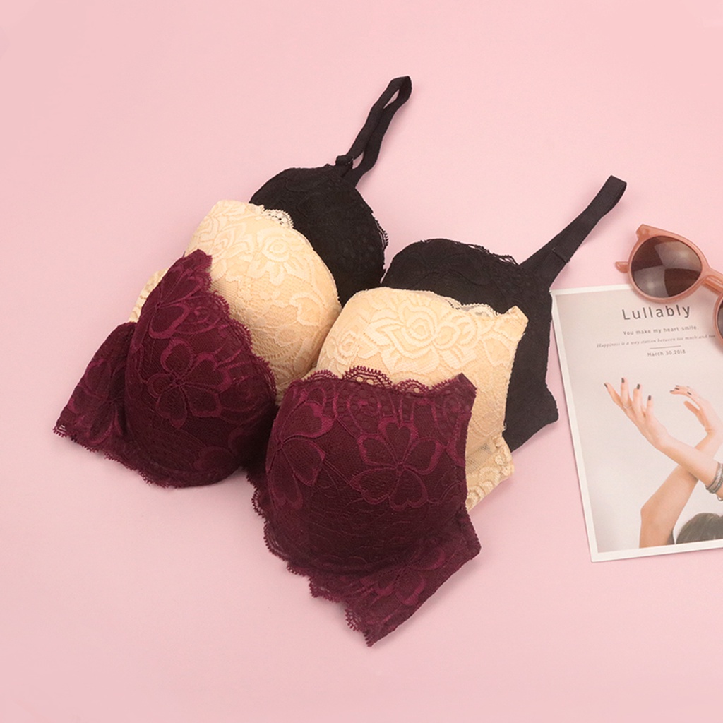 Áo Lót nữ Cao Cấp Luperi SP832 Có Gọng Mút Mềm Quả Lên Siêu Đẩy Nâng Ngực Hiệu Quả Phối Ren Tinh Tế