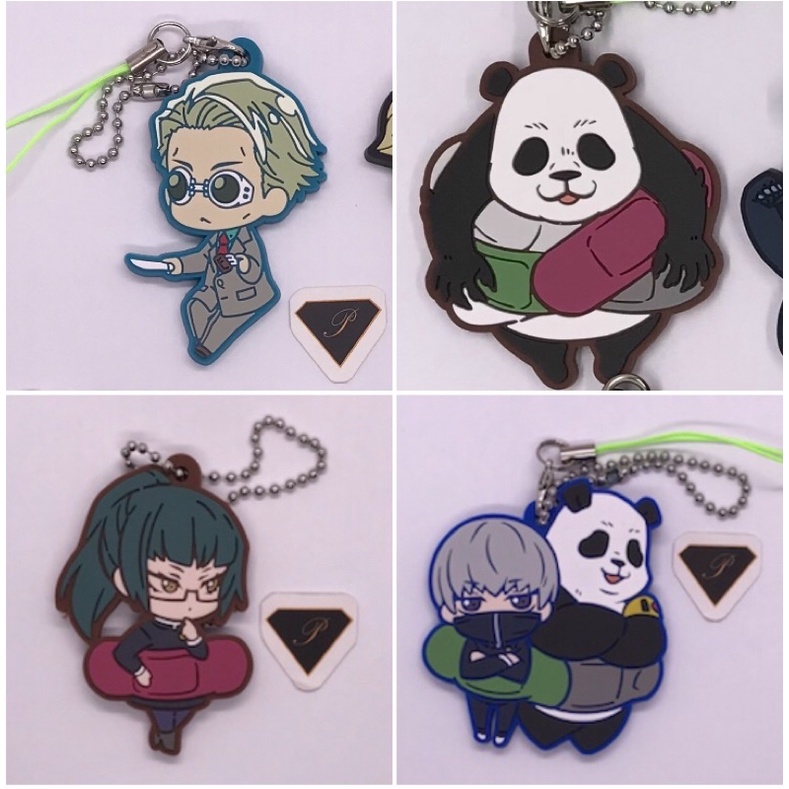 OtakuTPstore Chính hãng nguồn Nhật off official keychain strap móc khoá anime Jujutsu Kaisen Nanami Panda Maki Toge