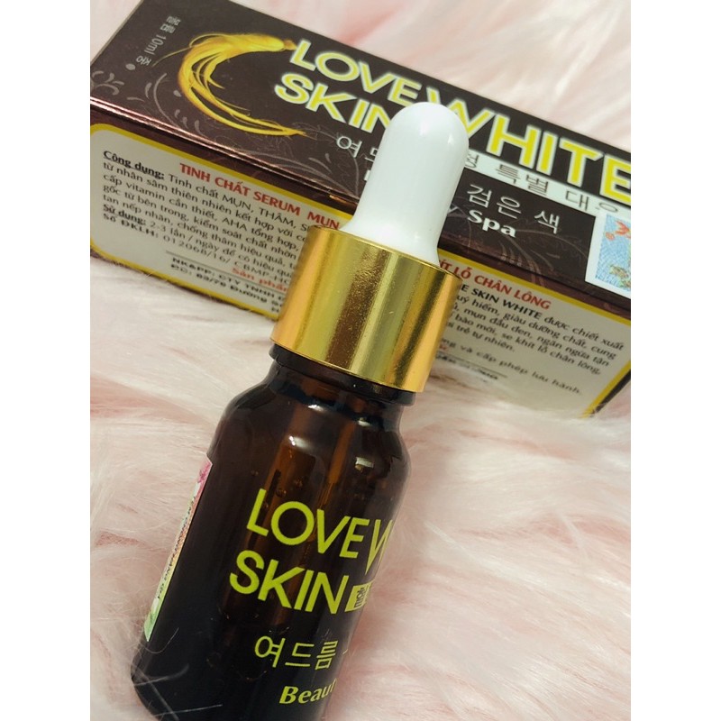 [SALE] Serum nhân sâm Love Skin White 10ml