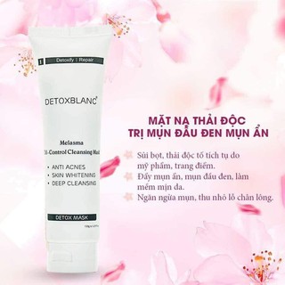 Mặt Nạ Thải Độc Trắng Da Detox Blanc Mask