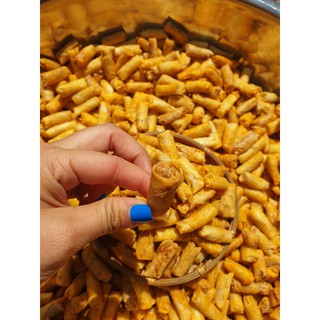CHẢ GIÒ TÔM MINI SẤY GIÒN ĂN LIỀN 500GRAM