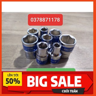 Đầu tuýp lẻ 1/2 từ 8 đến 24