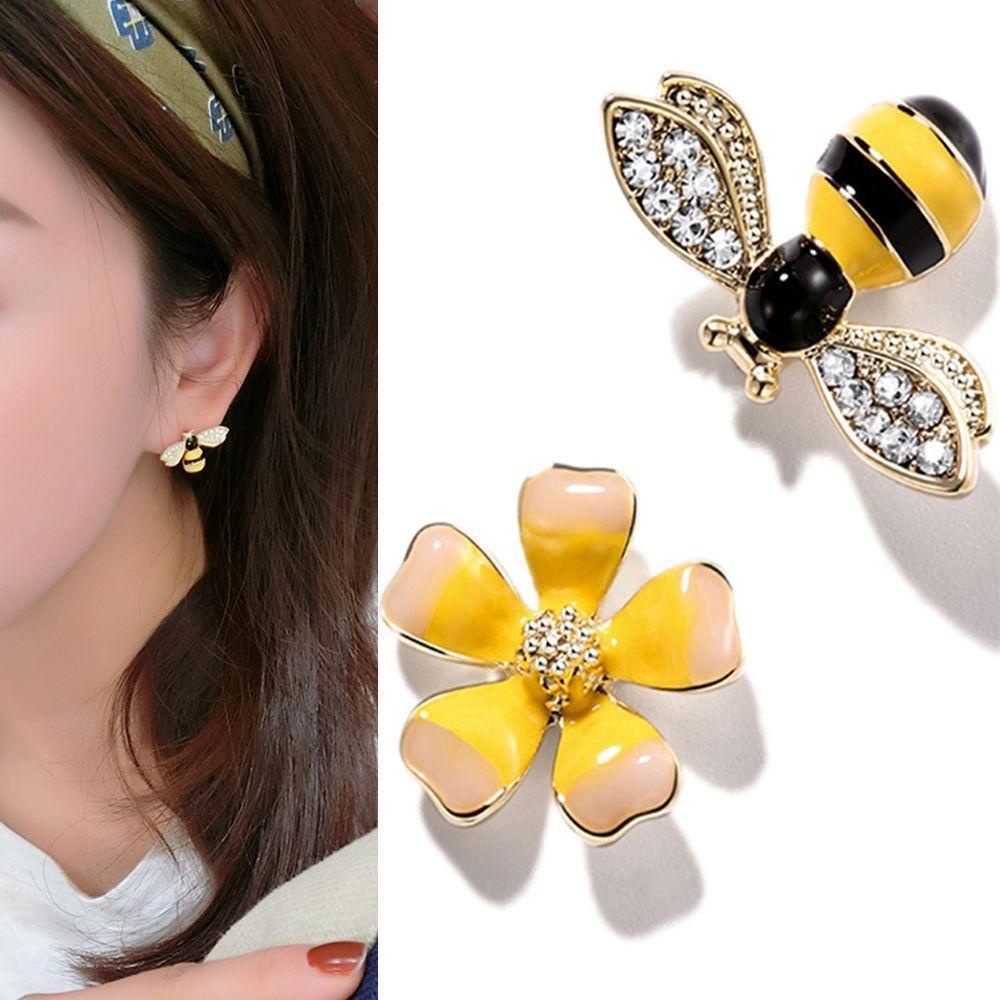 Bông Tai Hình Ong VANES1 Thời Trang Dành Cho Nữ