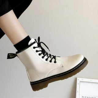 (Sẳn)Giày Boot  Ulzzang Da Cổ Cao