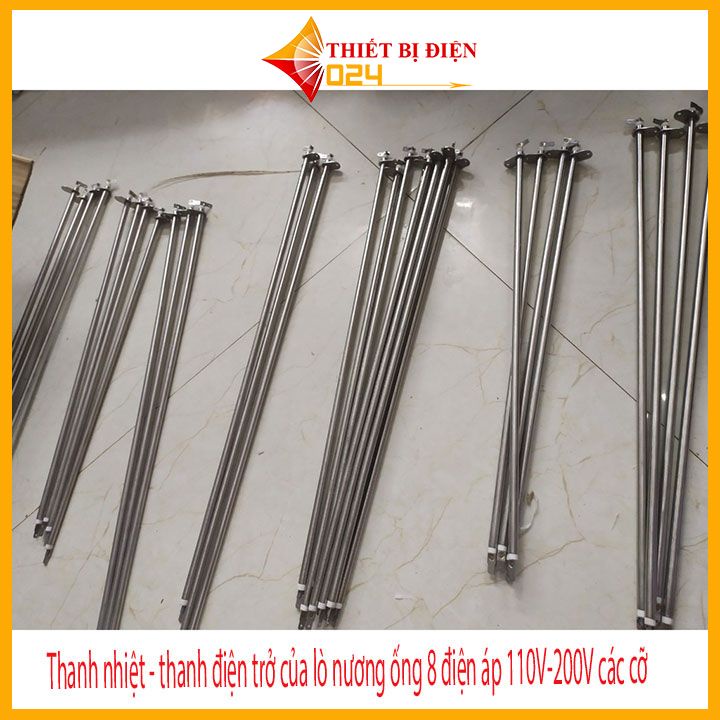Thanh nhiệt - thanh điện trở của lò nương ống 8 điện áp 110V-200V các cỡ