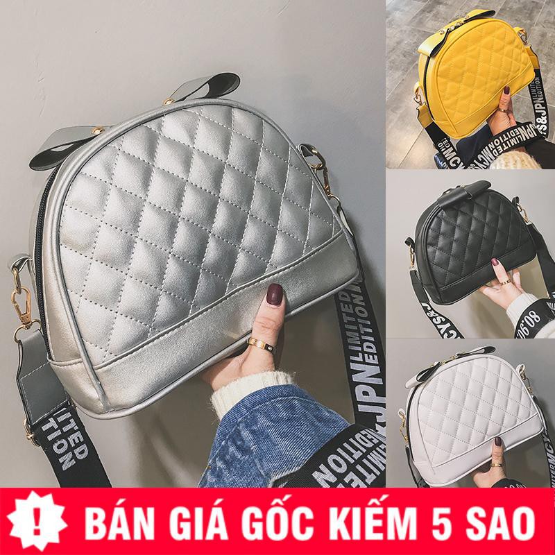 Túi Đeo Chéo Da Trần Trám Hình Cung Chất Đẹp P830