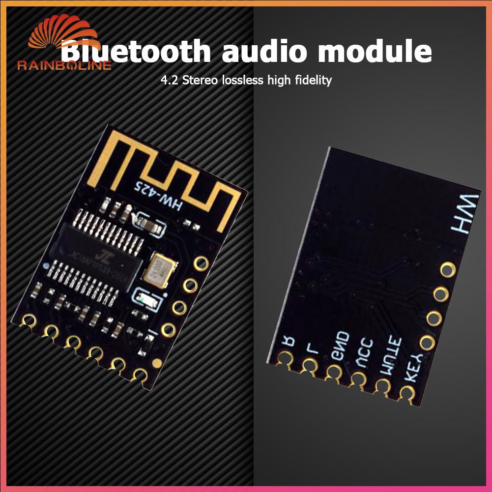 [❥RAIN]HW-425 Bluetooth 4.2 Audio Receiver Module HiFi Stereo MP3 Decoder Board