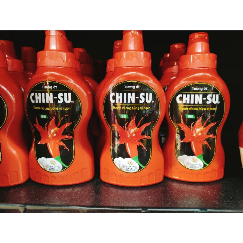 TƯƠNG ỚT CHINSU CHAI 250ML date mới