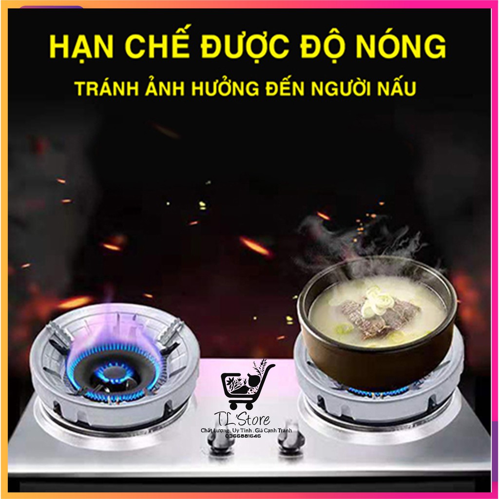 Kiềng chắn gió bếp gas giúp tiết kiệm gas nấu đồ ăn nhanh hơn