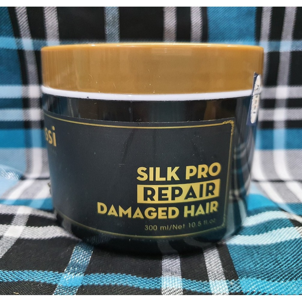 Kem hấp dầu ủ tóc Kassi SILK PRO 300ml dưỡng chất Collagen giúp tóc chắc khỏe ,suôn mượt óng ả,cải thiện khô xơ