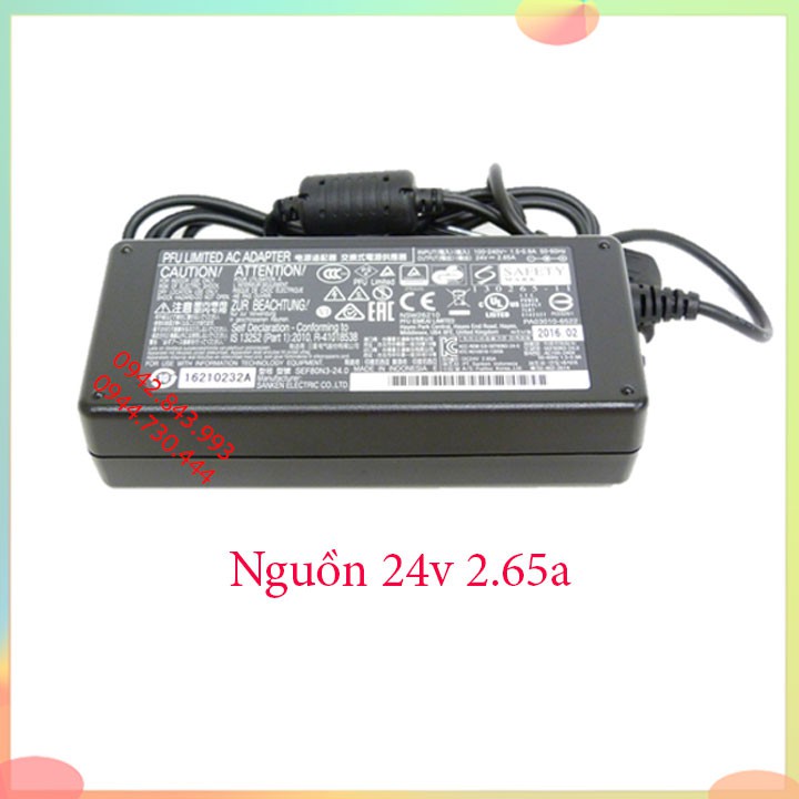 Adapter 24v cho máy scan Fujitsu FI-7180 bảo hành 12 tháng_adapternguongiare