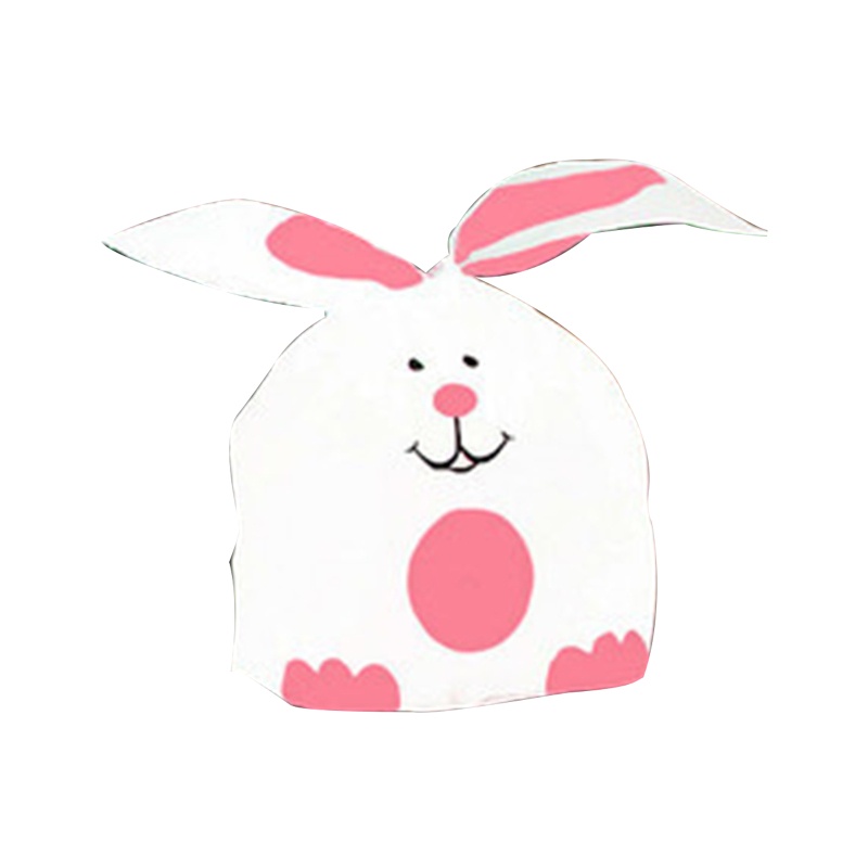 Set 50 Túi Đựng Kẹo Hình Thỏ Tai Dài Dễ Thương