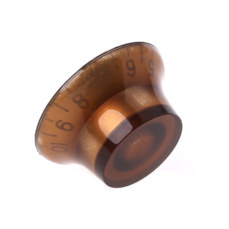 1 Cần Điều Chỉnh Âm Lượng Hình Chuông Màu Cà Phê Cho Đàn Guitar LP