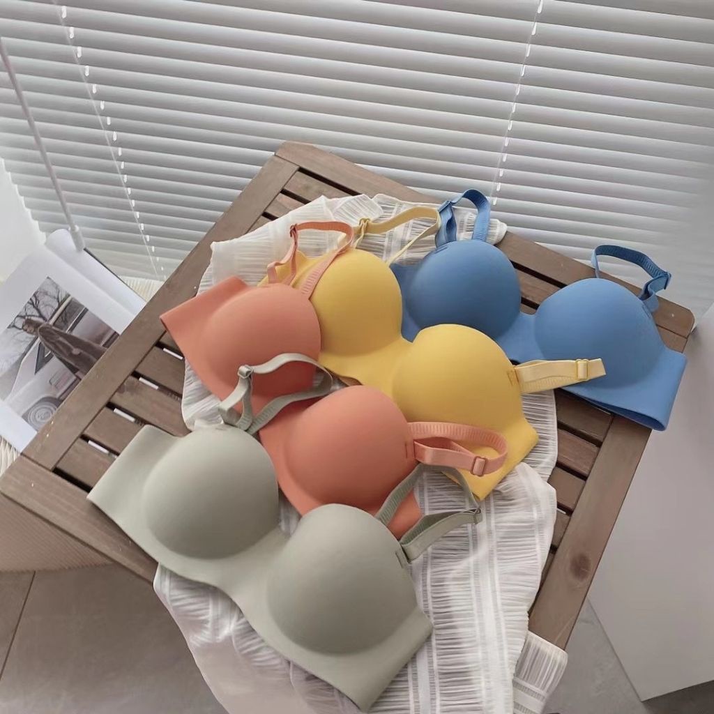 Áo ngực su nữ không gọng nâng ngực, áo lót nữ đệm bàn tay DOPICO A820