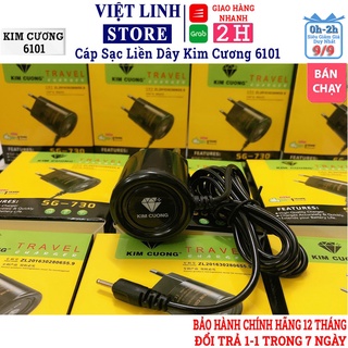 Sạc Nokia chân kim, thương hiệu kim cương ( 6101 ) - sạc cho máy NOKIA chân nhỏ, ảnh thật - Việt Linh Store