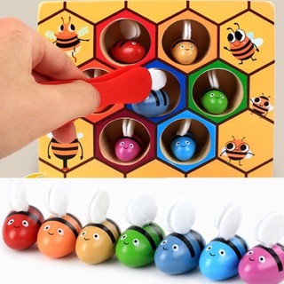 Kẹp ong- đồ chơi kích thích vận động tinh cho bé