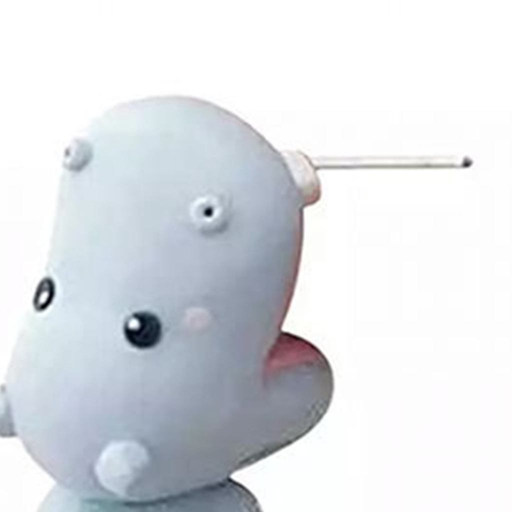 1 Cặp Khuyên Tai Hình Động Vật 3D Dễ Thương Bằng Kim Loại