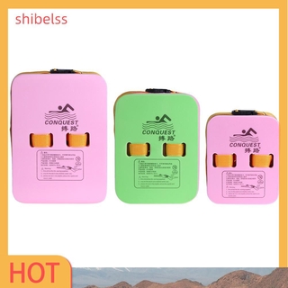 （ʚshibelss）Adult Kid EVA Back Float Kickboard Pool Training Swimming Aid Plate Board