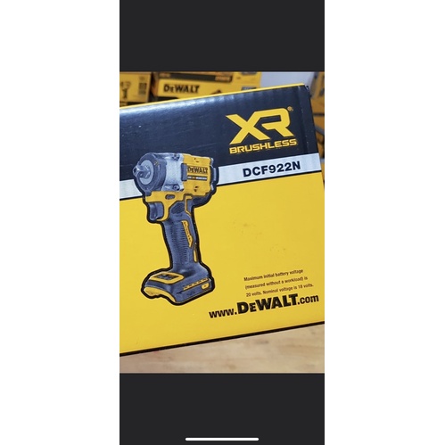 THÂN MÁY SIẾT BULONG  20V BRUSHLES DCF921/DCF922  - CHÍNH HÃNG