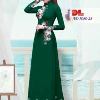 Vải áo dài in 3D bộ