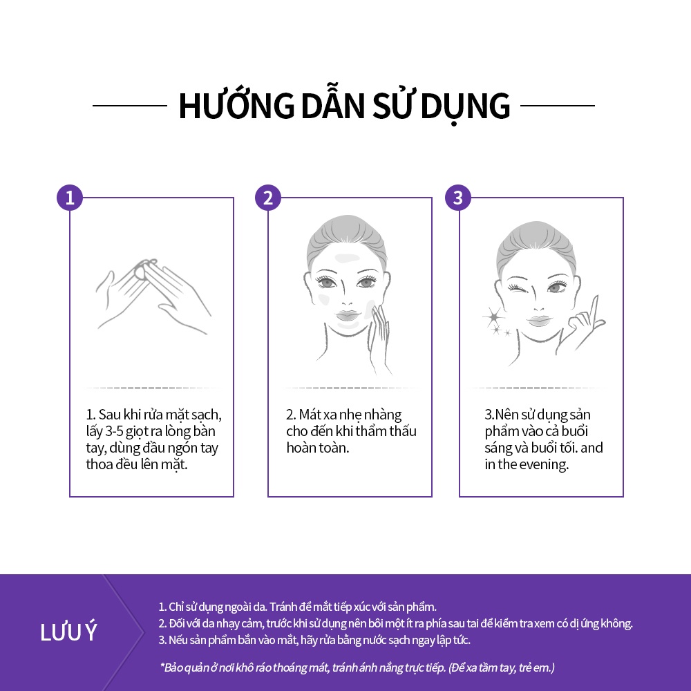 Serum Lanbena Dưỡng Ẩm Chống Lão Hóa Làm Săn Chắc Da 3A Retinol 30ml