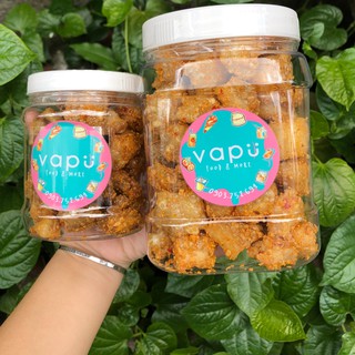 Tóp mỡ da mắm tỏi