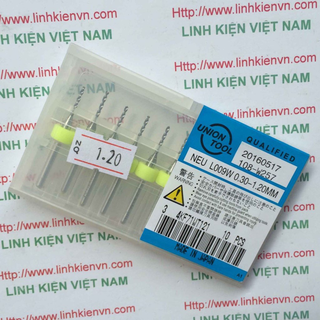 Mũi Khoang CNC 1.2mm - D2H4
