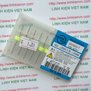 Mũi khoang cnc 1.2mm - d2h4