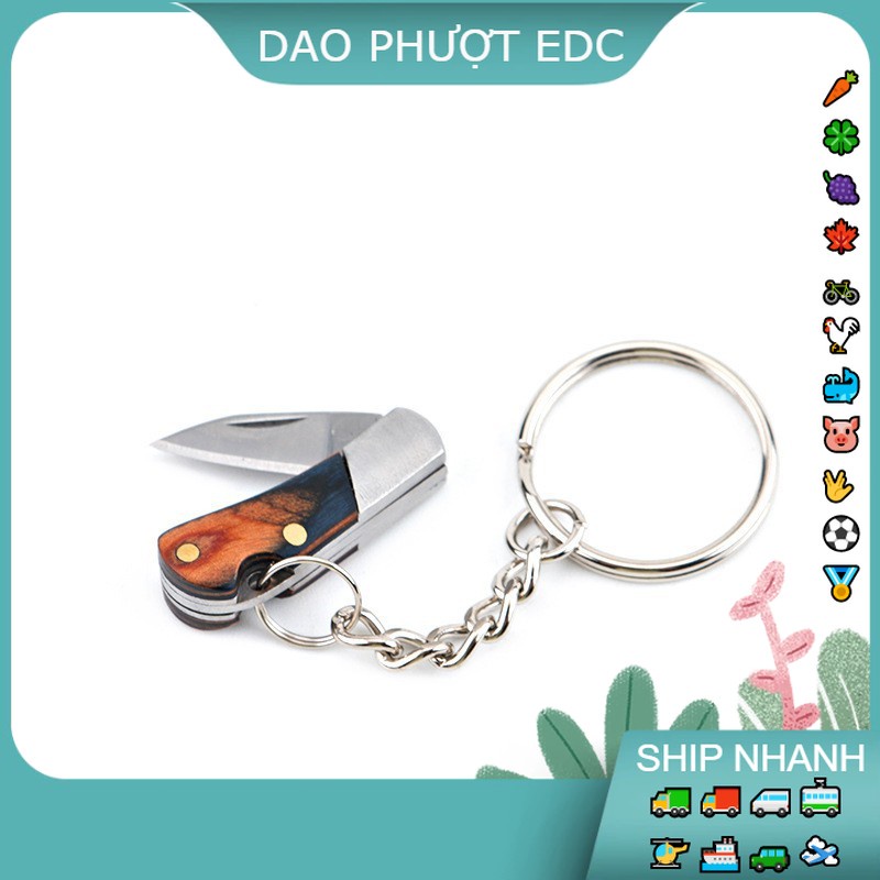 Dao Nhỏ J3 - Treo Chùm Móc Khóa - Rọc Thùng -Cắt Băng Keo