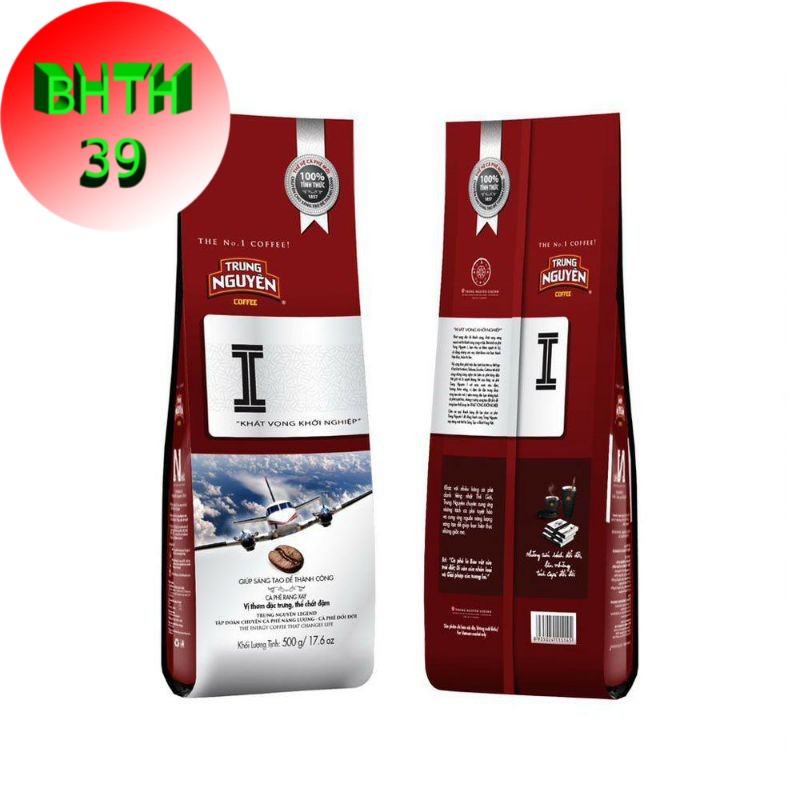 Cafe trung nguyên bịch 500g - 2 loại chữ S và chữ I