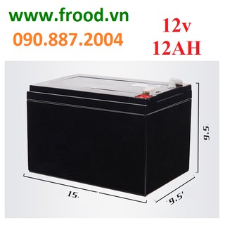 Bình ắc quy khô 12v - 12ah